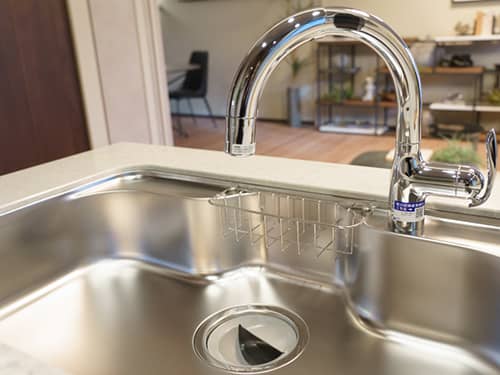 浄水器一体型タッチレス混合シャワー水栓